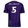 Maglia ufficiale Real Madrid Bellingham 5 4th 2023-24 per Bambino